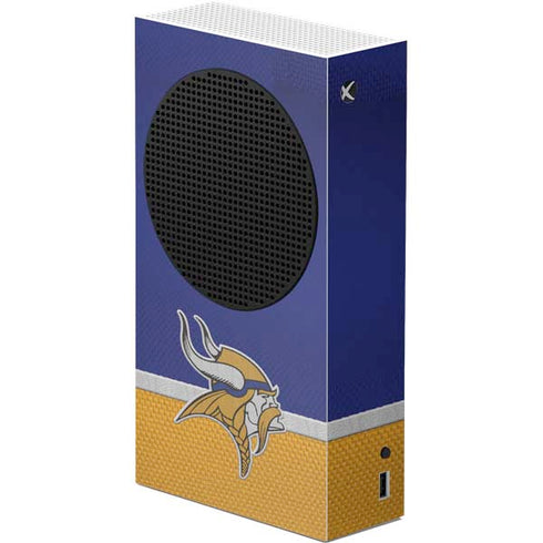 NFL Minnesota Vikings Vintage Xbox Series S Console Skin